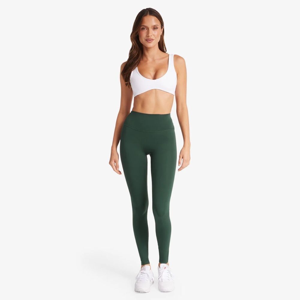 High-Waist Forest Green Leggings